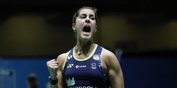 Carolina Marín se medirá a Neslihan Yigit en las semifinales del Europeo de bádminton