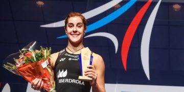 Carolina Marín se adjudicó la plata en el Abierto de Francia