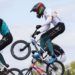 Adriana Domínguez y Lara Palacio, cuarta y quinta en la Copa de Europa de BMX Racing de Valmiera