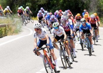 Mireia Benito, séptima y la más combativa en la primera etapa de la Vuelta a Andalucía