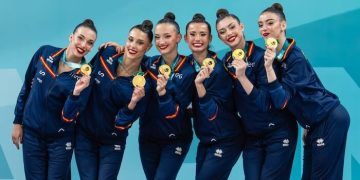 España revalidó el título de campeona de Europa por conjuntos