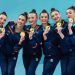 España revalidó el título de campeona de Europa por conjuntos