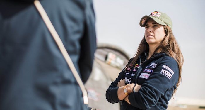 Cristina Gutiérrez, ganadora de la categoría Challenger del Dakar 2024