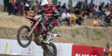 Daniela Guillén, subcampeona del mundo de motocross