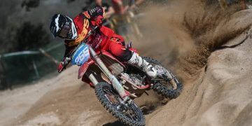 Daniela Guillén comenzó con victoria en el campeonato de España de motocross