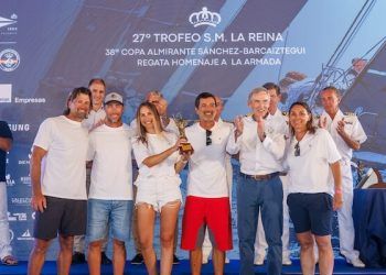 El Dorsia, de Nuria Sánchez, se adjudicó la victoria en J80 en el Trofeo SM la Reina