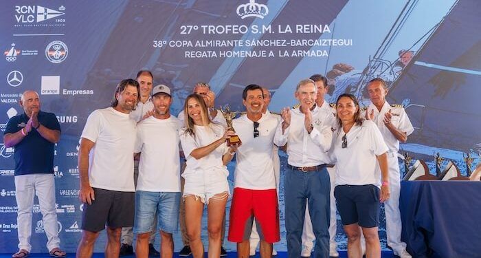El Dorsia, de Nuria Sánchez, se adjudicó la victoria en J80 en el Trofeo SM la Reina