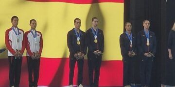 Los dúos mixtos libres de España cosecharon sendas medallas de oro y bronce en Markham