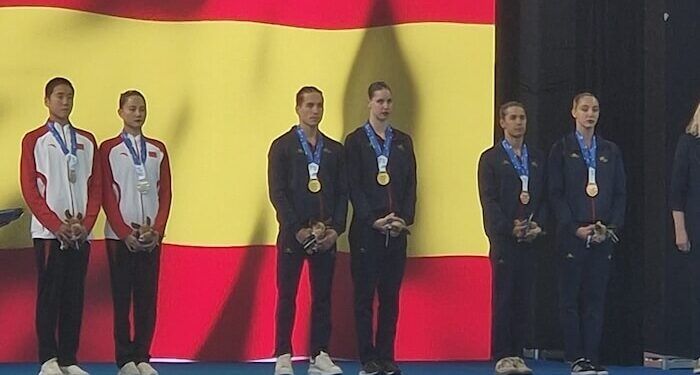 Los dúos mixtos libres de España cosecharon sendas medallas de oro y bronce en Markham