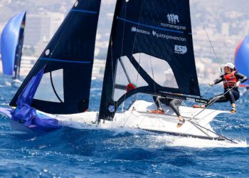 Dos primeros puestos y un sexto colocan a Echegoyen y Barceló segundas en la general del Europeo