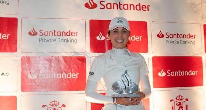 Elena Hualde inaugura su palmarés profesional al ganar el Santander Golf Tour Match Play en Pedreña