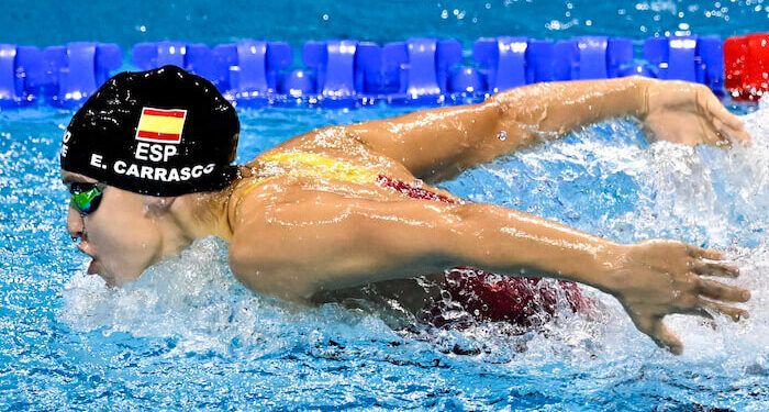 Emma Carrasco firmó un octavo puesto en el 400 estilos del Mundial de Budapest