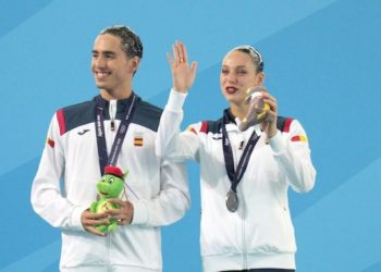 Emma García y Dennis González, plata en dúo mixto en los Juegos Europeos