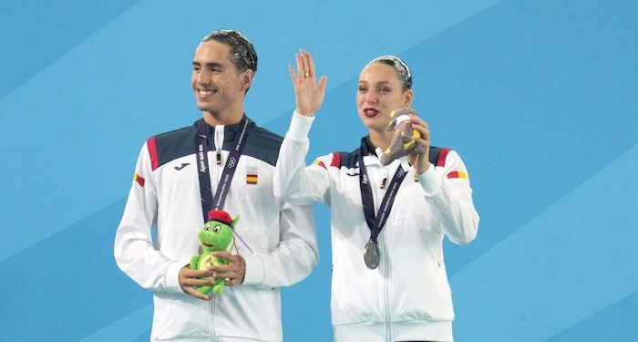 Emma García y Dennis González, plata en dúo mixto en los Juegos Europeos