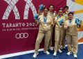 El equipo español de petanca brilló con cinco medallas en los Juegos Mediterráneos