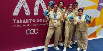 El equipo español de petanca brilló con cinco medallas en los Juegos Mediterráneos