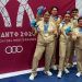 El equipo español de petanca brilló con cinco medallas en los Juegos Mediterráneos
