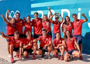 Los 13 regatistas orgullosos de representar a la vela española en París ya están en Marsella