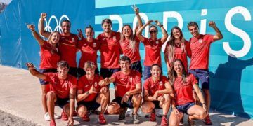 Los 13 regatistas orgullosos de representar a la vela española en París ya están en Marsella