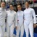 El equipo español femenino de espada, eliminado en dieciseisavos de final