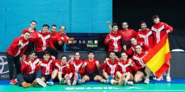 La selección española de bádminton se clasificó para el campeonato de Europa por equipos