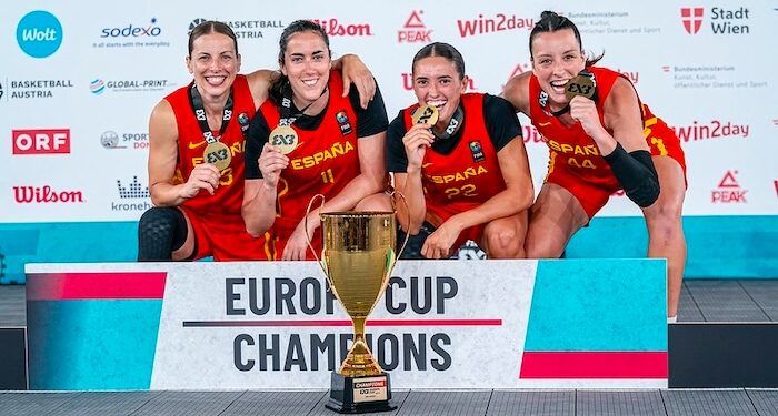 España 3×3 conquistó Europa