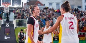 España, plata en la Copa de Europa de basket 3×3
