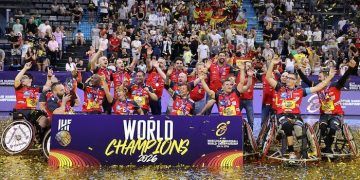 España, campeona del mundo de balonmano en silla de ruedas por primera vez en su historia