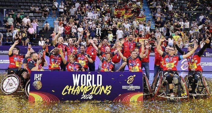 España, campeona del mundo de balonmano en silla de ruedas por primera vez en su historia