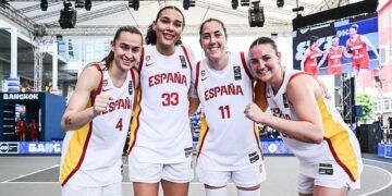 España logró la plata en la Champions Cup 3×3