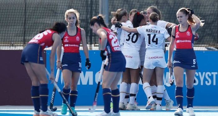 Bélgica se impuso a España y al viento en la FIH Pro League en Valencia