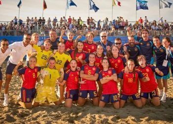 España, campeona de Europa de fútbol playa