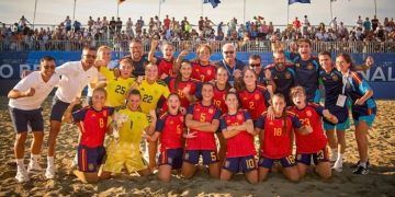 España, campeona de Europa de fútbol playa