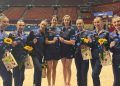 El conjunto español de rítmica se colgó el bronce en el concurso completo de la Copa del Mundo