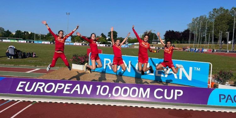 España se proclama subcampeona de Europa de 10.000 metros