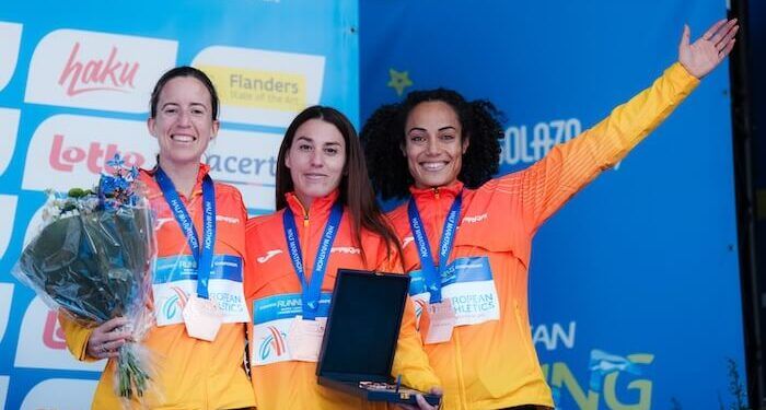 España logró el bronce por equipos en medio maratón en el primer Europeo en ruta de la historia