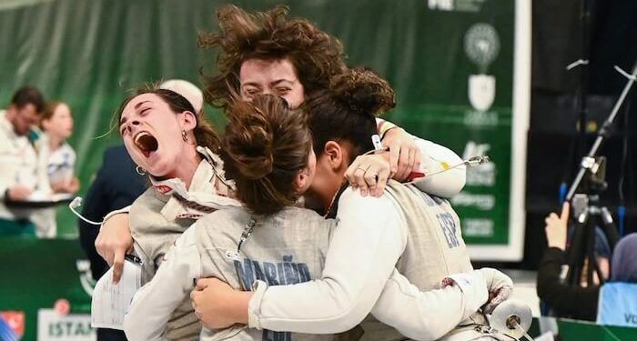España se adjudicó la plata en florete por equipos en la Copa del Mundo de Estambul