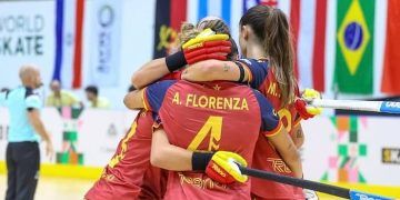 España abrió la defensa del título mundial de hockey patines con una goleada ante Francia