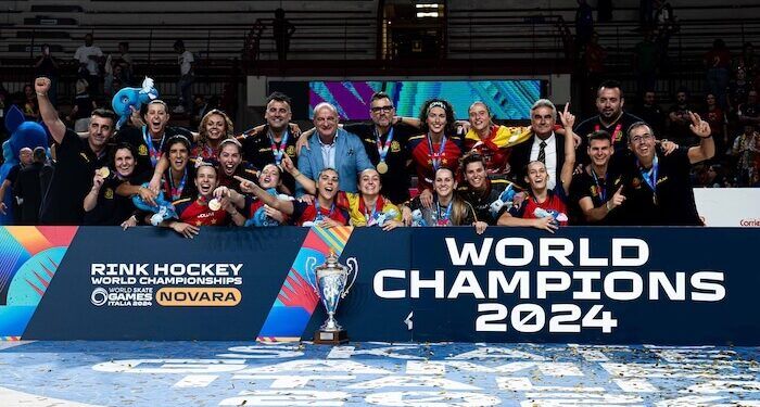 España, campeona del Mundo de hockey patines