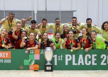 España conquistó su noveno título mundial de hockey patines tras superar en la final a Argentina