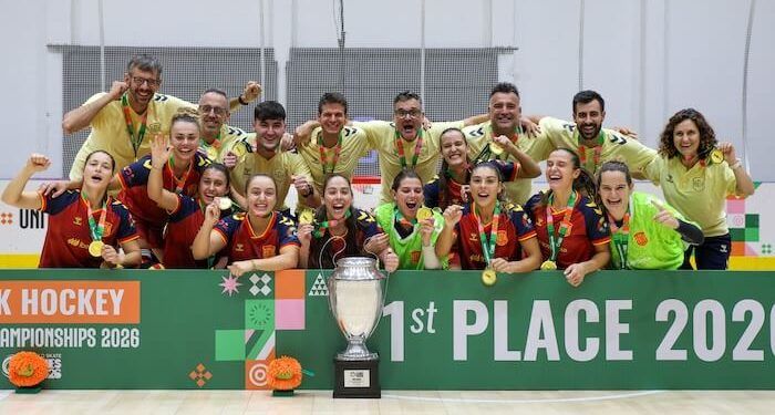 España conquistó su noveno título mundial de hockey patines tras superar en la final a Argentina