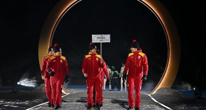 El equipo español enlaza con la emoción de la inauguración de los Juegos de Milán-Cortina