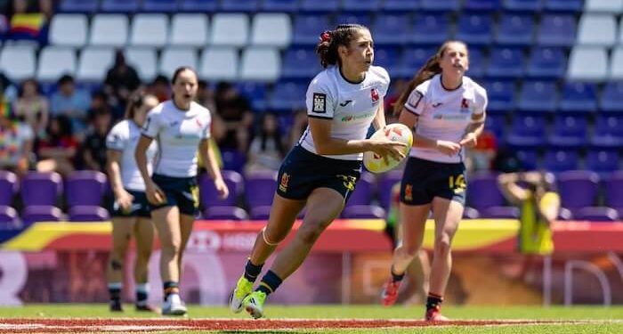 España certificó su regreso a la primera división de las Series Mundiales de rugby seven