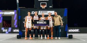 España logró la victoria final en la Serie FIBA 3×3 de Marsella con Vega Gimeno como MVP