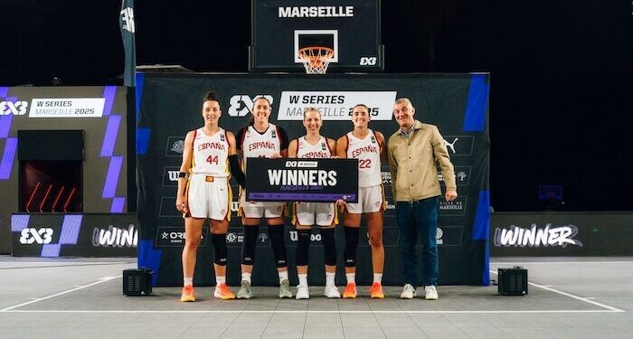 España logró la victoria final en la Serie FIBA 3×3 de Marsella con Vega Gimeno como MVP