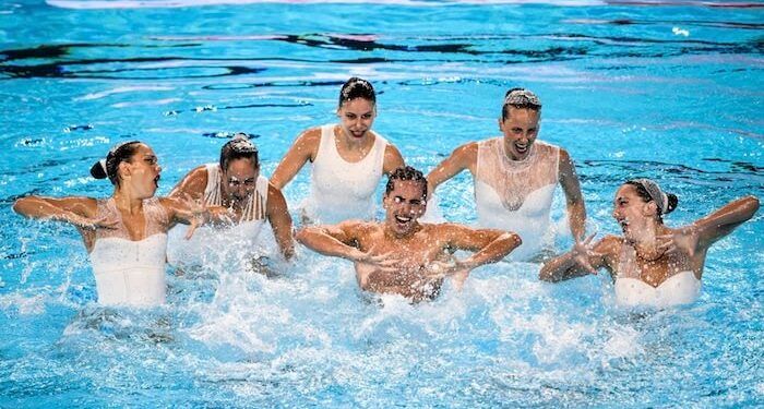 España logró el bronce en la final de la rutina acrobática por equipos del Mundial