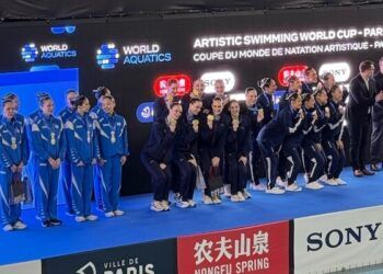 España, oro en equipo técnico en la Copa del Mundo de natación artística de París 2025