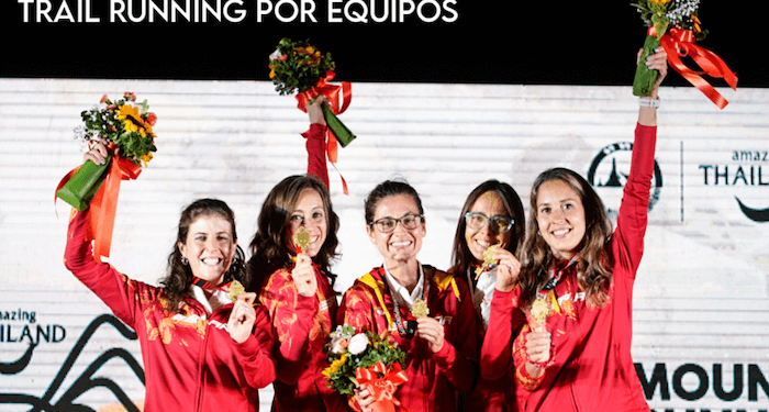 Nuria Gil, Sheila Avilés, Jùlia Font, Anna Comet y Virginia Pérez logran el oro mundial en Trail Running