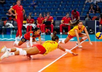 España cedió ante Países Bajos en el debú en el Eurovolley