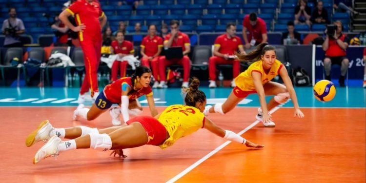 España cedió ante Países Bajos en el debú en el Eurovolley